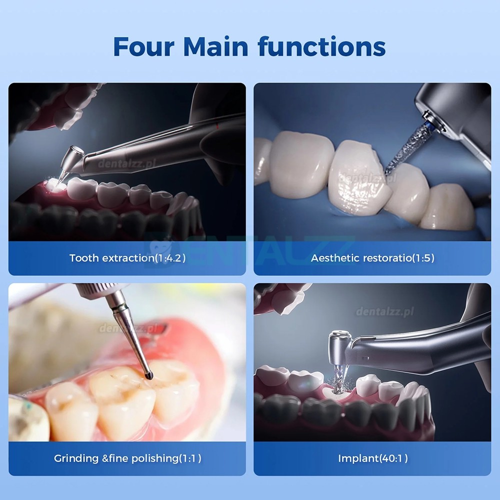 Jinme ES70 System Chirurgiczny Implantologiczny z Końc&oacute;wkami Kątowymi